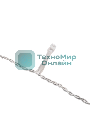 Гирлянда Neon-night Дождь светодиодный 2х3м, эффект мерцания, прозрачный провод, IP44, 230В, диоды белые, 300 LED