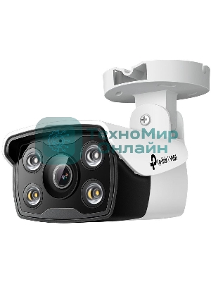 Уличная цилиндрическая камера 3 Мп с цветным ночным видением/ 3MP Outdoor Full-Color Bullet Network Camera