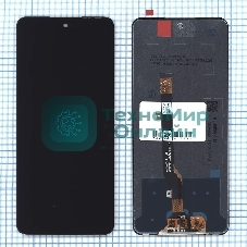 Дисплей для Infinix Hot 11S (X6812B) в сборе с тачскрином черный