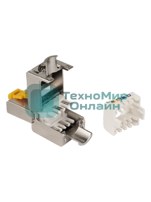 Коннектор Lanmaster LAN-TMP-S6 полевой RJ45 кат.6 STP бел. (упак.:1шт)