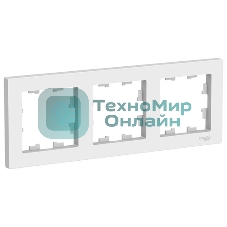 Рамка 3-м AtlasDesign универс. бел. SchE ATN000103