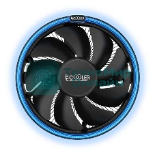 Кулер PCCooler E126MB черный 120мм алюминий 1800rpm 26.5db 4-pin 92W 70мм