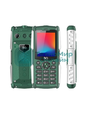 Мобильный телефон BQ 2449 Haммer зеленый