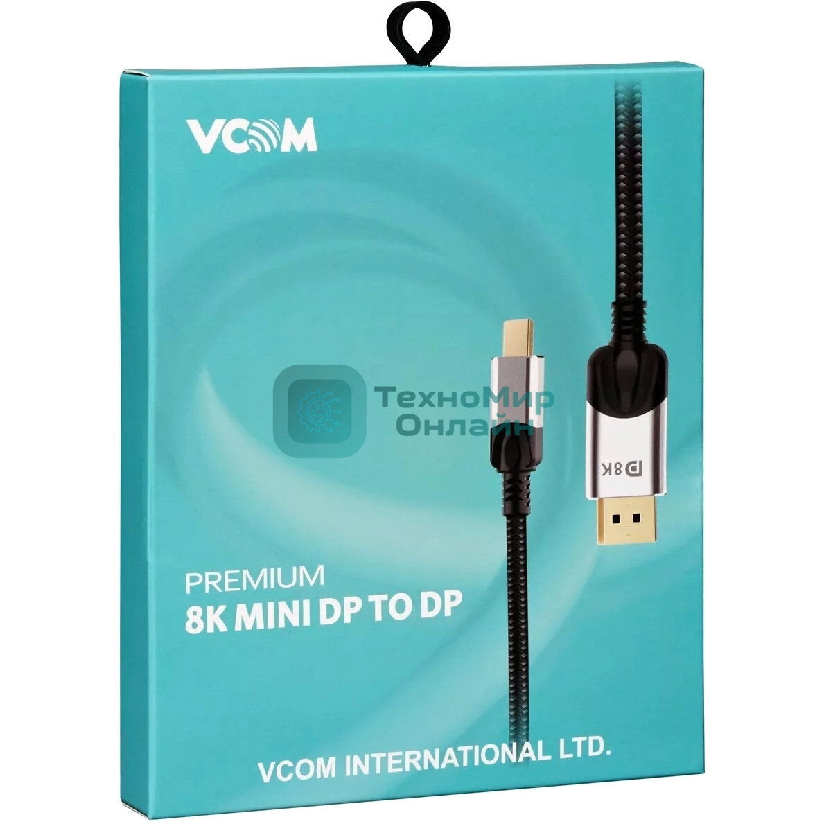 Кабель-переходник Mini DisplayPort M -> Display Port M 1.4V 1,8 м VCOM CG685-1.8M