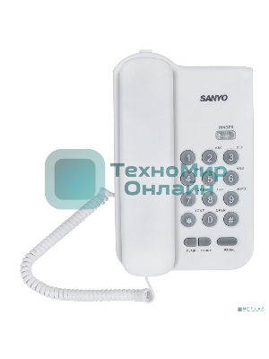 Телефон проводной SANYO RA-S108W белый