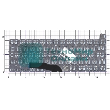 Клавиатура для ноутбука Apple MacBook Pro 13 Retina A2251 Mid 2020 Г-образный Enter