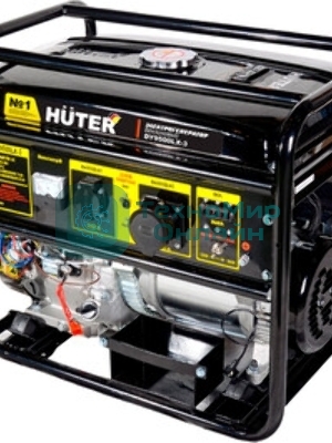 Электрогенератор бензиновый Huter DY9500LX, 8 кВт, 91 дБ, 80 кг