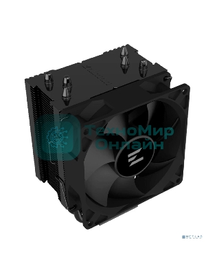 Кулер ZALMAN CNPS4X BLACK V2, 92мм FAN, 3 HEAT PIPES, 4-PIN PWM, 800-2000 RPM, 29DBA, HYDRO BEARING, LGA1851/1700, AM5/AM4, screw type installation
