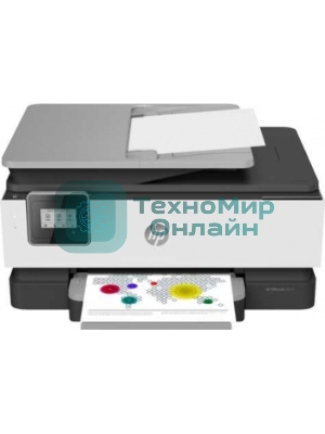 МФУ струйное HP Officejet Pro 8013 (1KR70B), A4, цветной, печ. до 18 стр/мин. (ч/б) до 10 стр/мин. (цвет), скан. до 8 стр/мин. (ч/б) 3.5 стр/мин. (цвет), 1200 x 1200 dpi, Wi-Fi, Air Print