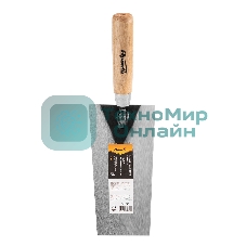 Кельма отделочника стальная Sparta 160 мм, деревянная ручка