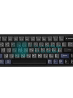 Клавиатура RITMIX RKB-868WBL Black чёрный-фиолетовый