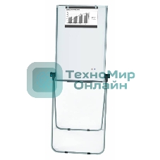 Флипчарт Deli E7886 сталь магнитно-маркерная, лак, 60х90см на подставке, алюминиевая рама белый, лоток для аксессуаров с аксессуарами