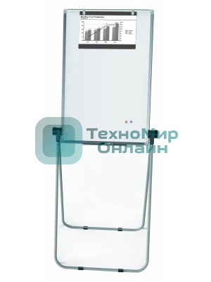 Флипчарт Deli E7886 сталь магнитно-маркерная, лак, 60х90см на подставке, алюминиевая рама белый, лоток для аксессуаров с аксессуарами