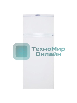 Холодильник DON R-216 B белый двухкамерный 200/50л морозилка сверху