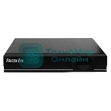Видеорегистратор Falcon Eye FE-MHD1116 16 канальный 5 в 1 регистратор: запись 16кан 1080N*12k/с; Н.264/H264+; HDMI, VGA, SATA*1 (до 8Tb HDD), 2 USB; Аудио 1/1; Протокол ONVIF, RTSP, P2P; Мобильные платформы Android/IO