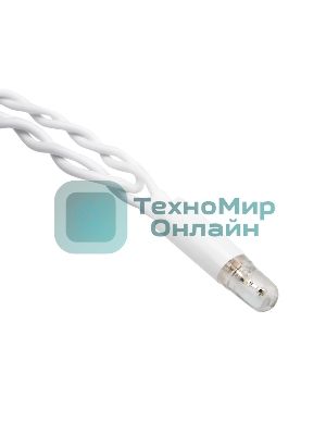 Гирлянда Neon-night Айсикл (бахрома) светодиодный, 1,8 х 0,5 м, белый провод, 230 В, диоды теплый белый, 48 LED