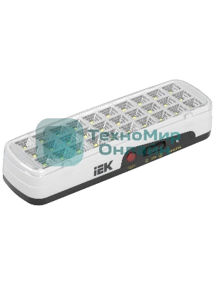 Светильник ДБА 3926 аккумулятор 3ч 3Вт IEK LDBA0-3926-30-K01 IEK