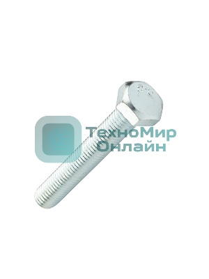 Болт шестигранный Kranz DIN 933, 8х55, короб (20 шт./уп.)