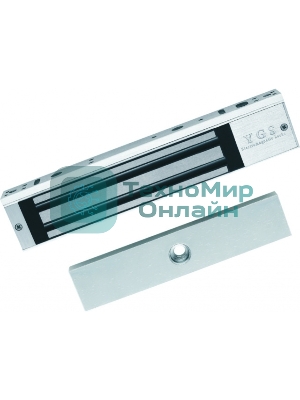 Замок электромагнитный Hikvision DS-K4H258S сталь серебристый