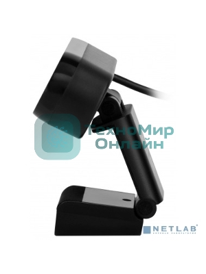 Веб-камера OKLICK OK-C008FH 1920x1080, 30 кадр/с, USB Type-A, микрофон (шумоподавление), автоматическая фокусировка, универсальное крепление