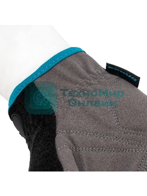 Перчатки комбинированные облегченные Gross открытые пальцы, AKTIV, размер М (8)