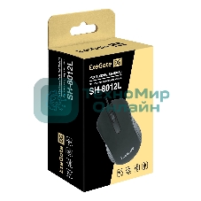 Мышь проводная ExeGate Professional Standard SH-8012L черный, 1000 dpi, USB, кнопки - 3