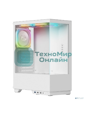 Компьютерный корпус Defender HyperHub белый,ATX,3fans,switch&M/BSync