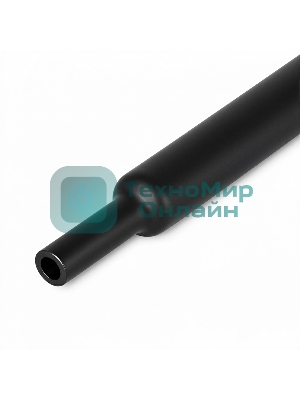 Трубка термоусаживаемая клеевая REXANT ТТК (3:1)-4,8/1,6 черная
