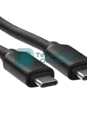 Кабель-соединительный Type-Cm -->Type-Cm, 1.2метра черный Telecom TUS719-1.2M