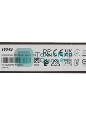 Накопитель SSD MSI M.2 2280 1Tb SPATIUM M470 PRO Client SSD S78-440L0J0-P83, PCIe Gen4x4 with NVMe