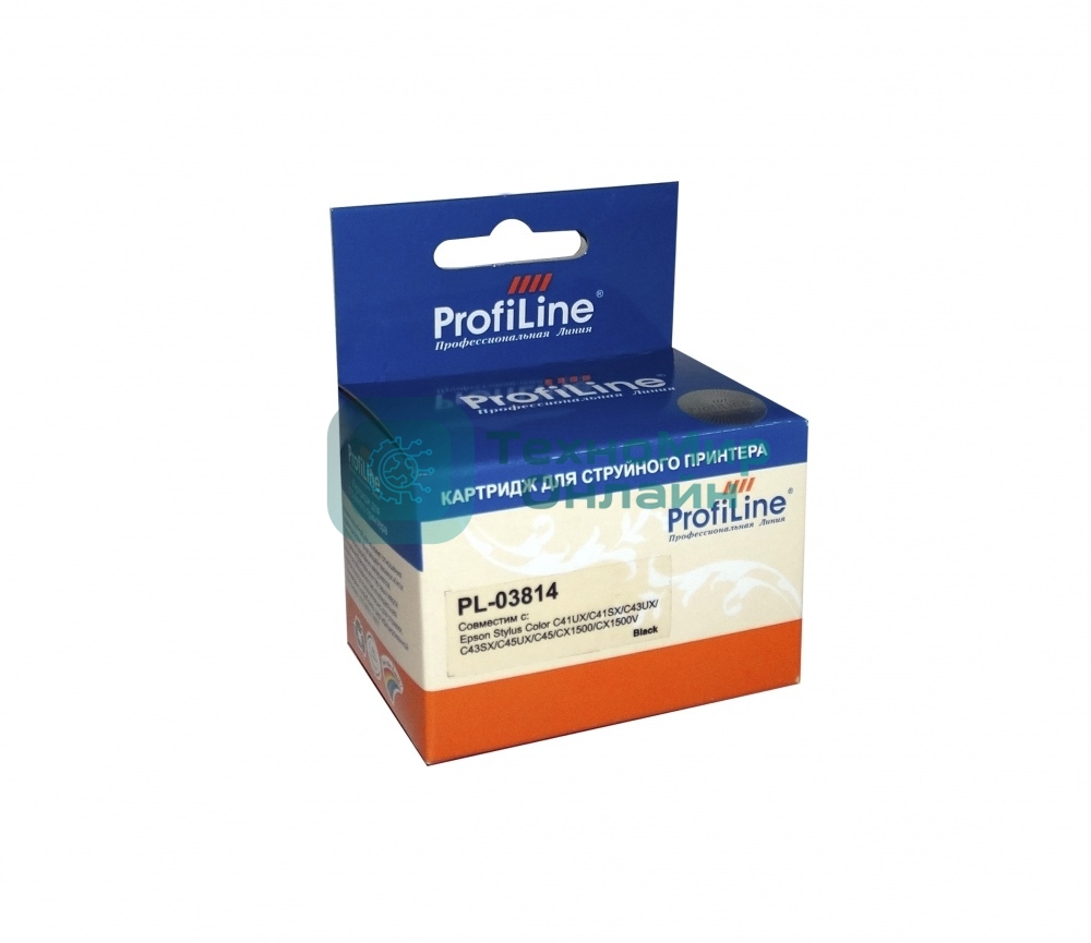 Картридж струйный ProfiLine PL-03814 для принтеров Epson StylusC43 Black водн