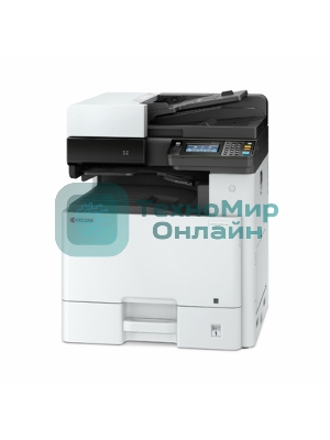 МФУ лазерное Kyocera Ecosys M8124cidn (1102P43NL0), A3, цветной, печ. до 24 стр/мин. (А4) до 12 стр/мин. (А3), скан. до 50 стр/мин., 1200 x 1200 dpi (печать) 600x600dpi (скан.), USB, RJ-45, NFC, Air Print, Mopria