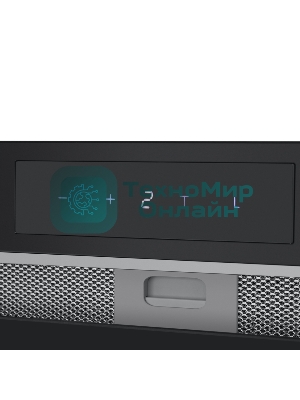 Вытяжка встраиваемая Maunfeld Fantasy Light 60 черная, 59.7 см, 800 куб. м/ч, 52 дБ