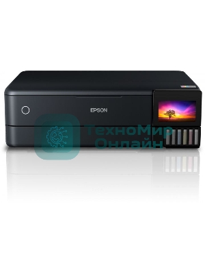 МФУ струйное Epson L8180 (C11CJ21403/C11CJ21402) A3 Duplex Net WiFi USB RJ-45 черный