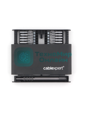 Отвертка с набором бит Cablexpert TK-SD-09R (21 предмет)