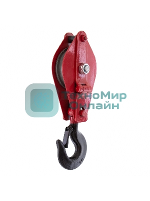 Блок монтажный Matrix с крюком, 1т