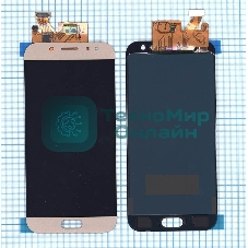 Дисплей для Samsung Galaxy J5 (2017) SM-J530F (TFT) золотой