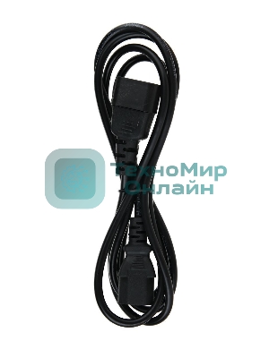 Кабель монитор - компьютер 1.8 м 220V (UPS -> устройство) VDE 3Gx0.5мм QUST(Aopen) ACE001-1.8м