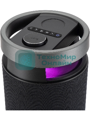 Минисистема Hyundai H-MC1241 черный 100Вт BT