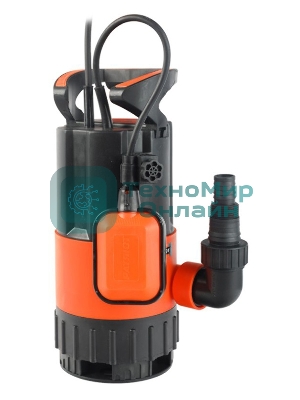Садовый насос дренажный Patriot F 600 D 600Вт 10000л/час