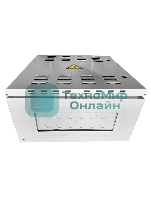 Шкаф уличный всепогодный настенный укомплектованный 15U (Ш600 Г500), комплектация T1-IP54 (ШТВ-Н-15.6.5-4ААА-Т1)