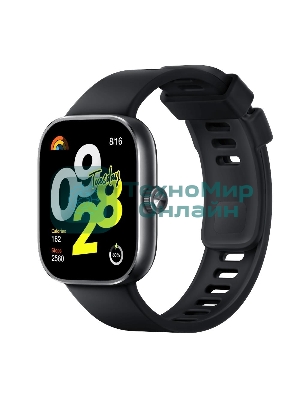 Умные часы Xiaomi BHR7854GL REDMI WATCH 4 OBSID. черный