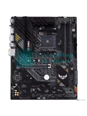 Материнская плата ASUS TUF GAMING B550-PLUS, AM4, AMD B550, 4xDDR4, 6xSATA, 2xM.2, 1xPCIe 4.0 x16, 1xPCIe 3.0 x16, 3xPCIe x1, 1xHDMI, 1xDP, 1x 2.5Gb LAN, 4xUSB-A 3.2 Gen 1, 1xUSB-A 3.2 Gen 2, 2xUSB-A 2.0, 1xUSB-C 3.2 Gen 2, 5x3.5 мм, 7.1, ATX