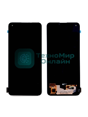 Дисплей для Realme 8i 4G OLED черный