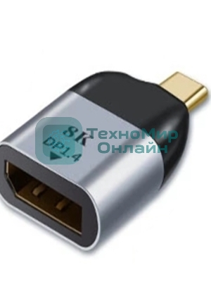Переходник Type-C папа на DisplayPort мама