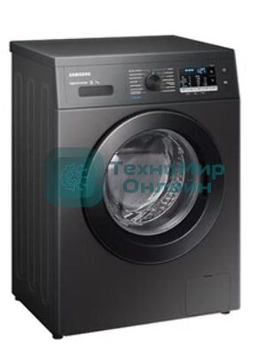 Стиральная машина Samsung WW70AG5S20CXLP нержавеющая сталь, загрузка фронтальная 7 кг, 1200 об/мин, класс: A