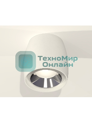 Светильник Ambrella Light XS1141003 SWH/PSL белый песок/серебро полированное MR16 GU5.3 (C1141, N7032)