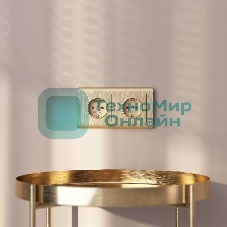Рамка на 2 поста (шампань) W0022111