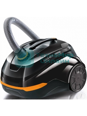 Пылесос Thomas Aqua-Box Compact черный/оранжевый 320/1600Вт уборка сухая, сбор воды, мойка воздуха, пылесборника нет