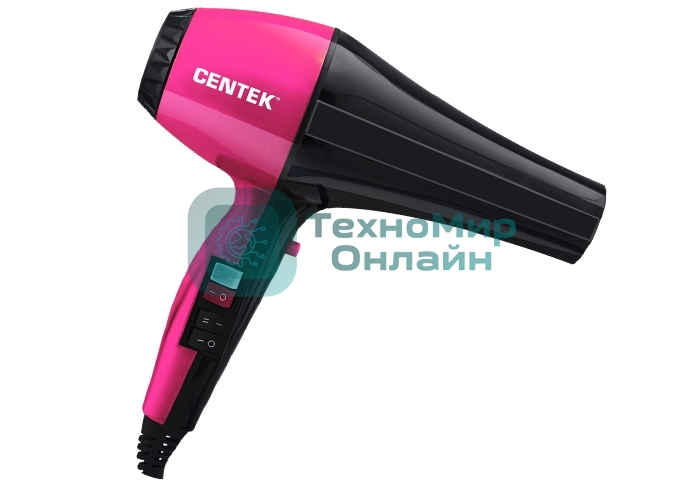 Фен Centek CT-2225 черный, 2200 Вт